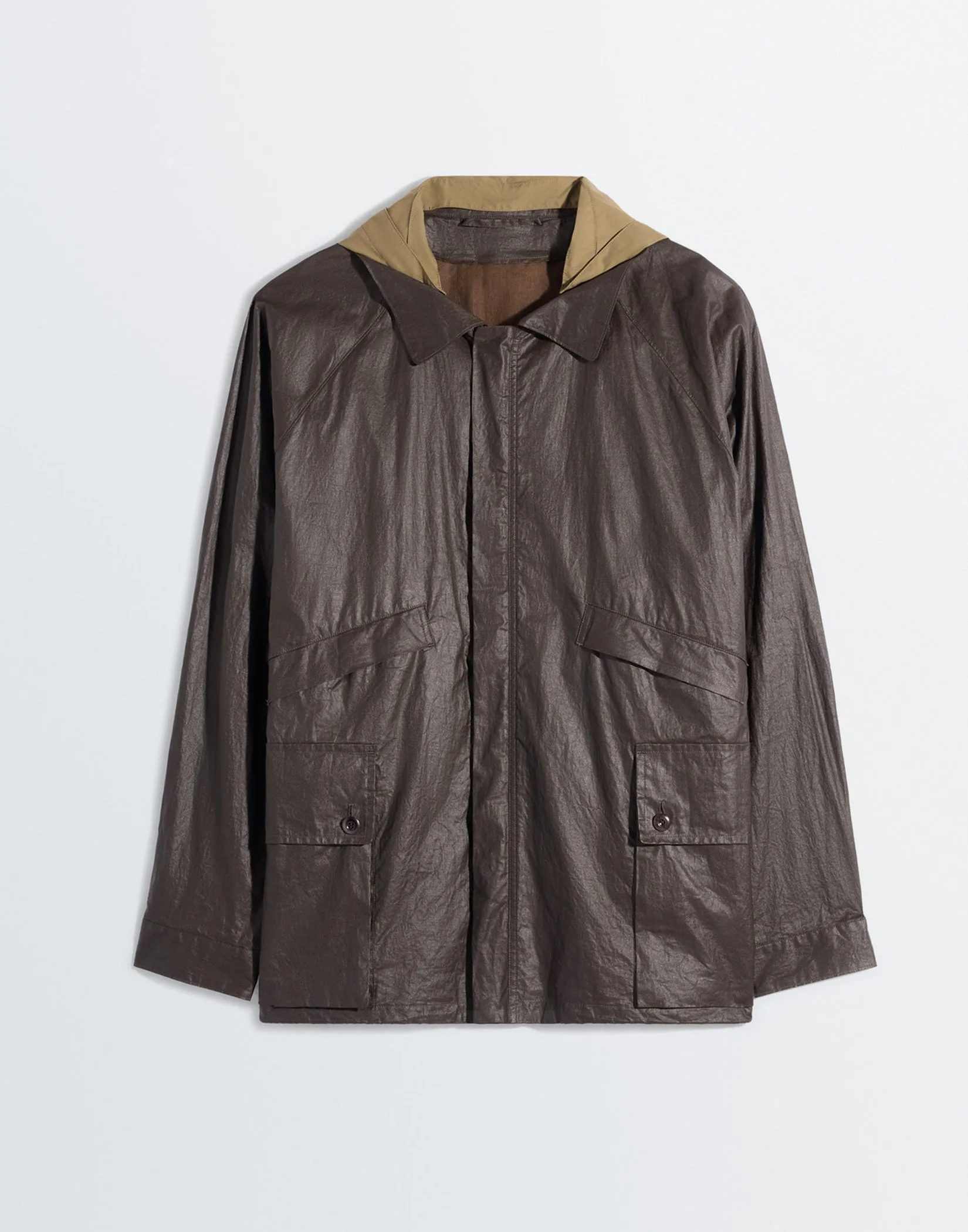 Nanamica - 2L GORE-TEX SHELL JACKET DRY (SAND) — EQUIPMENT Nanamica - 2L GORE-TEX SHELL JACKET DRY (SAND) — EQUIPMENT